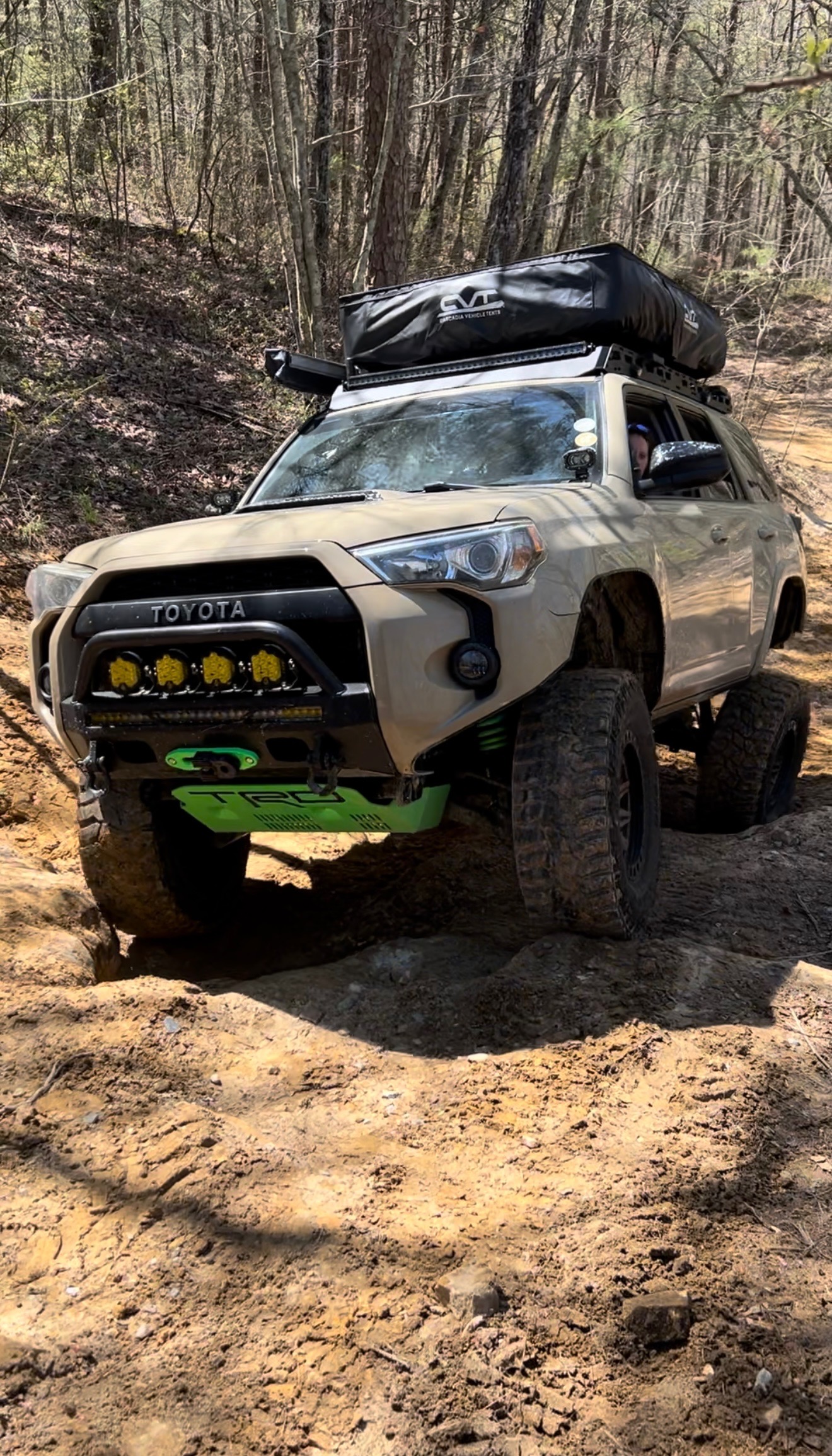 AVR Toyota 4Runner on trail